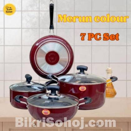 7 PC Non-Stick Cookware Set